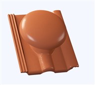 KMB BETA Briliant Taška betonová odvětrávací komplet Beta o 110 mm cihlová